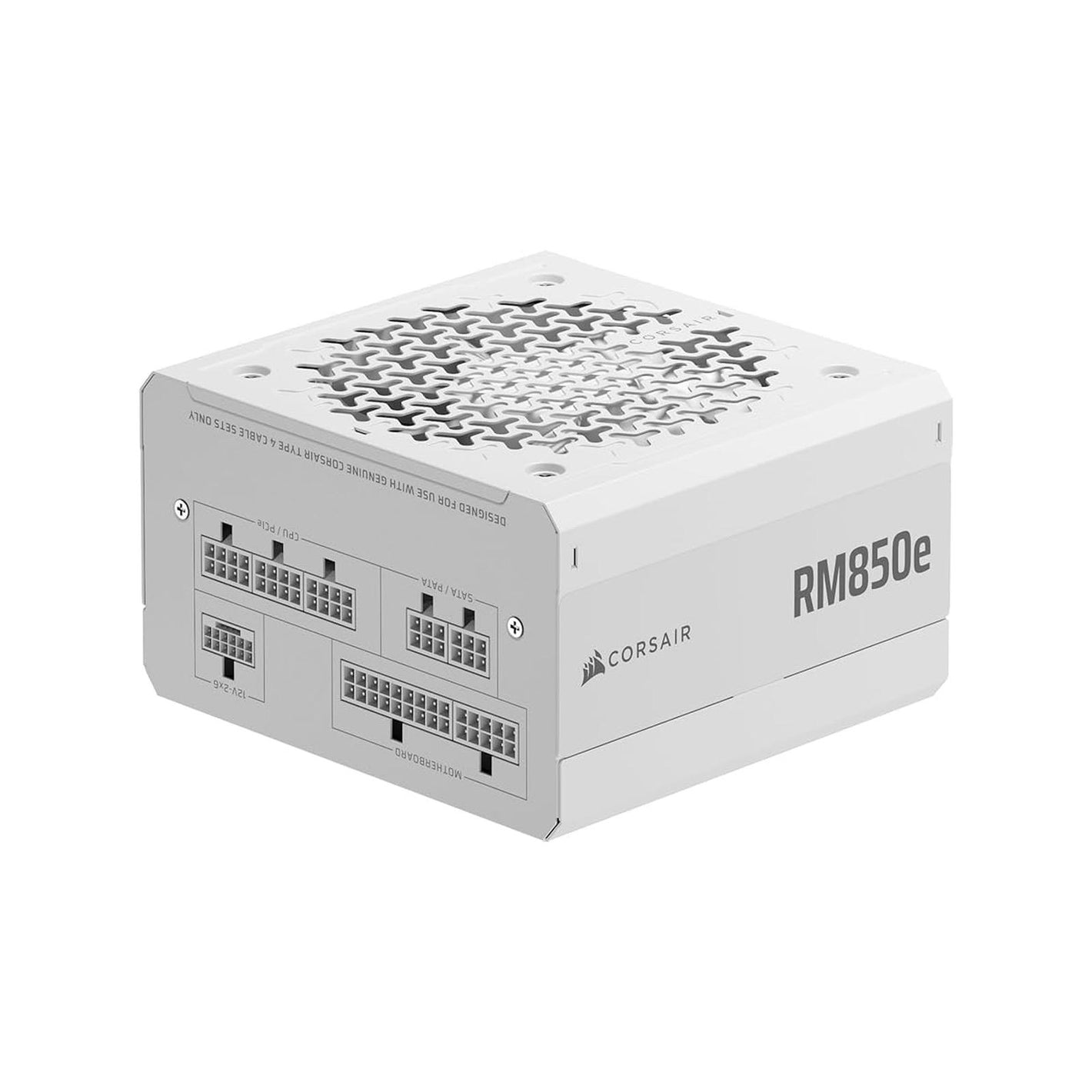 PSU CORSAIR RM850e White, CYBENETICS GOLD, ATX 3.1, FULLY MODULAR LOW-NOISE PSU