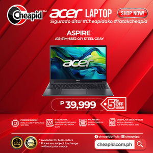 ACER ASPIRE A15-51M-56E2 OPI Steel Gray