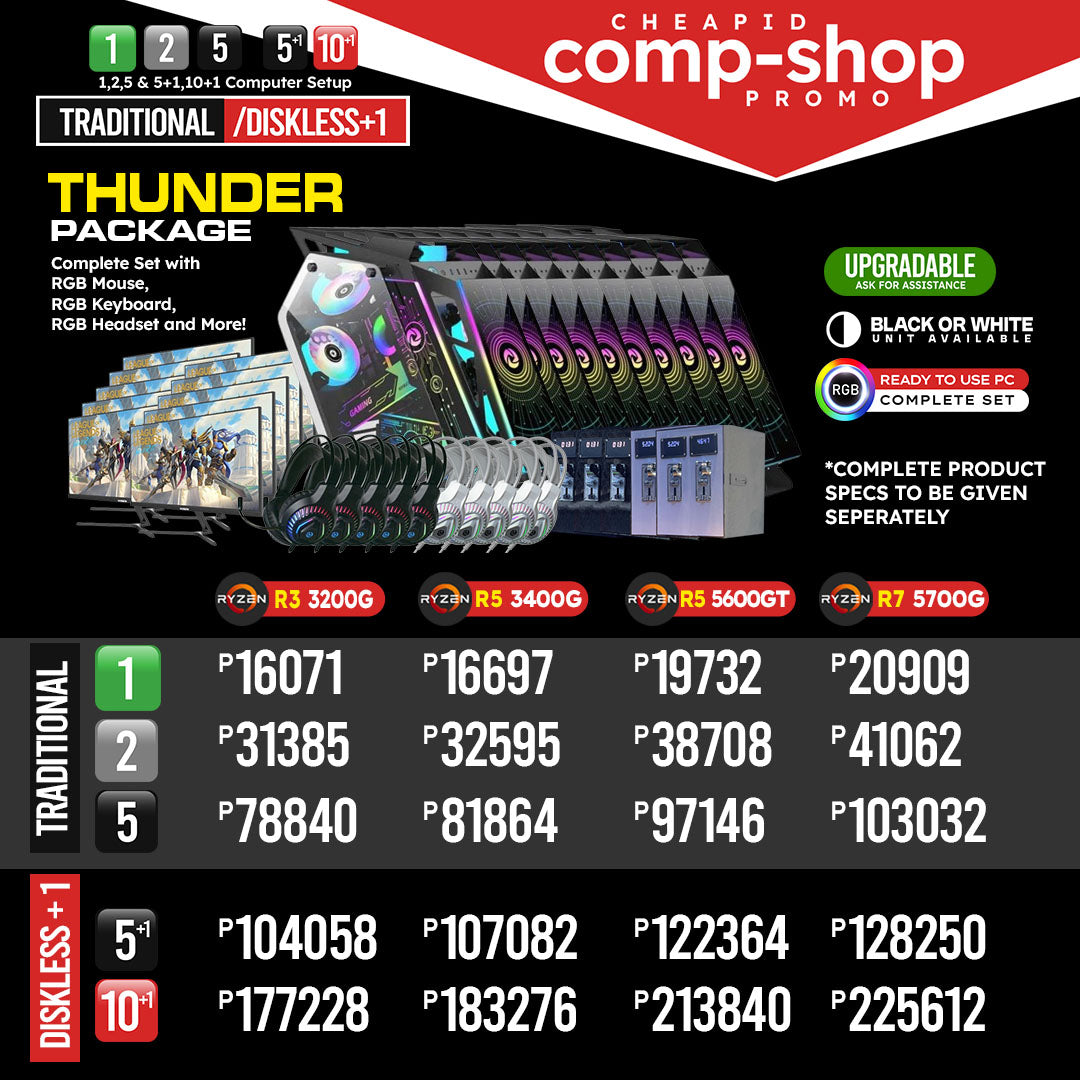 Rig Builder Thunder (Diskless +1)