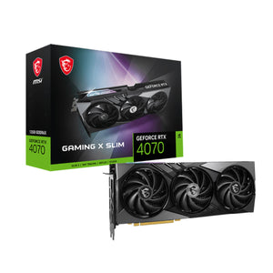 MSI Geforce RTX 4070 Gaming X Slim 12GB Graphic Card