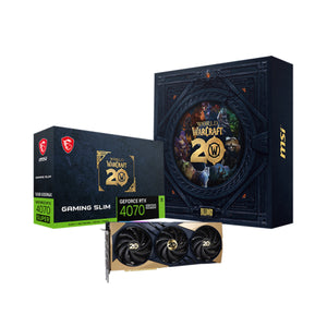 MSI Geforce RTX 4070 Super 12GB Gaming Slim World Of Warcraft Edition Graphic Card