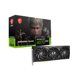 MSI Geforce RTX 4070 Super 12GB Gaming Slim Wukong Edition Graphic Card