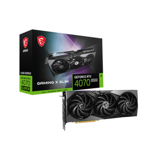 MSI Geforce RTX 4070 Super 12GB Gaming X Slim Graphic Card