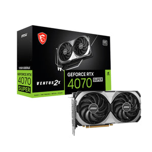MSI Geforce RTX 4070 Super 12GB Ventus 2X OC Graphic Card