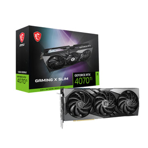 MSI Geforce RTX 4070 TI Gaming X Slim 12GB Graphic Card
