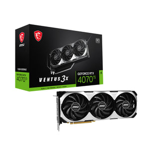 MSI Geforce RTX 4070 TI Ventus 3X E1 12GB OC Graphic Card