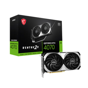 MSI Geforce RTX 4070 Ventus 2X E 12GB OC Graphic Card