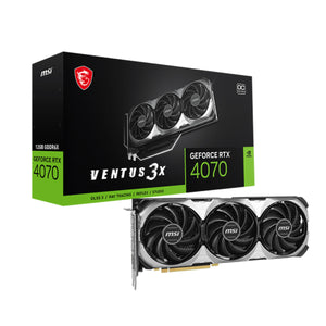 MSI Geforce RTX 4070 Ventus 3X E 12GB OC Graphic Card