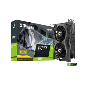 Zotac GeForce GTX 1650 AMP Core GDDR6- 4GB GDDR6 128bit (ZT-T16520J-10L)