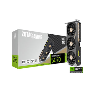 Zotac Gaming GeForce RTX 5070 12GB Solid OC 12GB GDDR7 192bit Video Card (ZT-B50700J-10P)