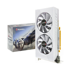 Ramsta Radeon RX580 8GB GDDR5 256bit White Graphic Card