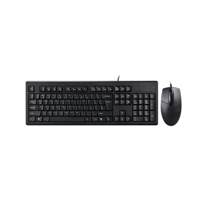 A4tech KRS-8372 Black USB Keyboard and Mouse