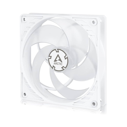 Arctic P12 PWM PST White/Transparent - Pressure-Optimised 120mm Fan with PWM PST (ACFAN00132A)
