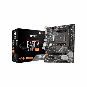 MSI B450M-A Pro Max Socket AM4 DDR4 Motherboard