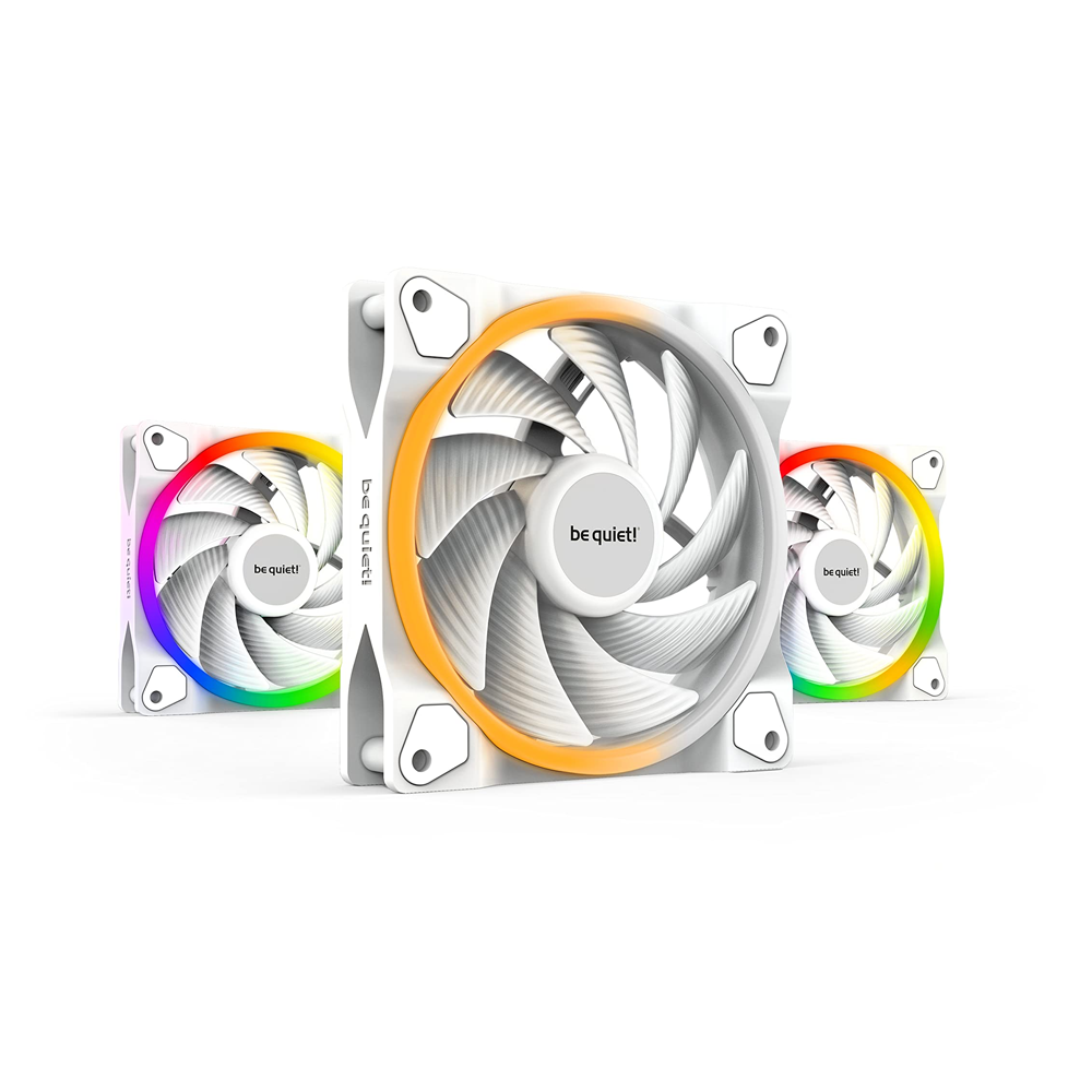 Be Quiet! Light Wings White 120mm PWM Triple-Pack aRGB (BL101)