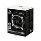 Arctic Freezer 34 eSports DUO White - Tower CPU Cooler w/ BioniX P-Series Fans (ACFRE00061A)