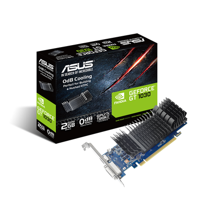 Asus GeForce GT1030 2GB GDDR5 64bit Low Profile Graphic Card (GT1030-SL-2G-BRK)