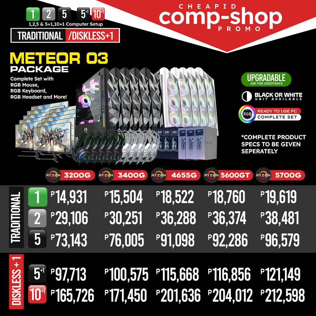Meteor 03 Package (Traditonal)