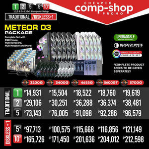 Meteor 03 Package (Diskless +1)