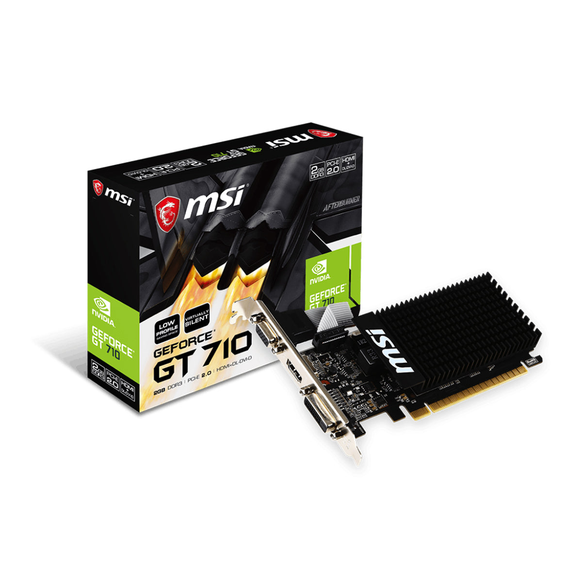 MSI Geforce GT 710 2GD3H LP 2GB Graphic Card