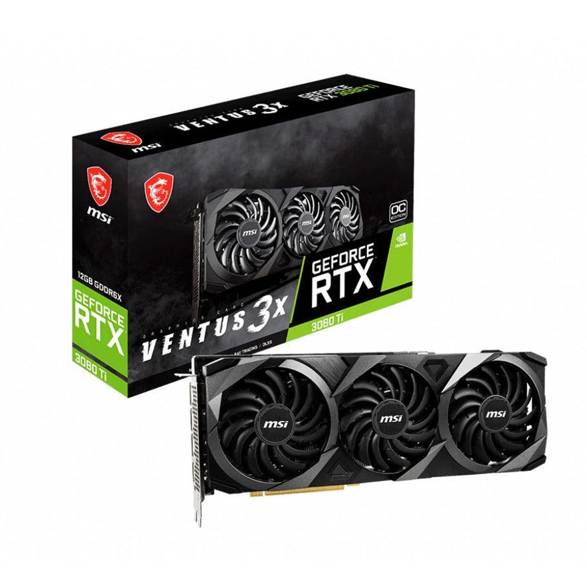 MSI Geforce RTX 3080 TI Ventus 3X 12GB OC Graphic Card