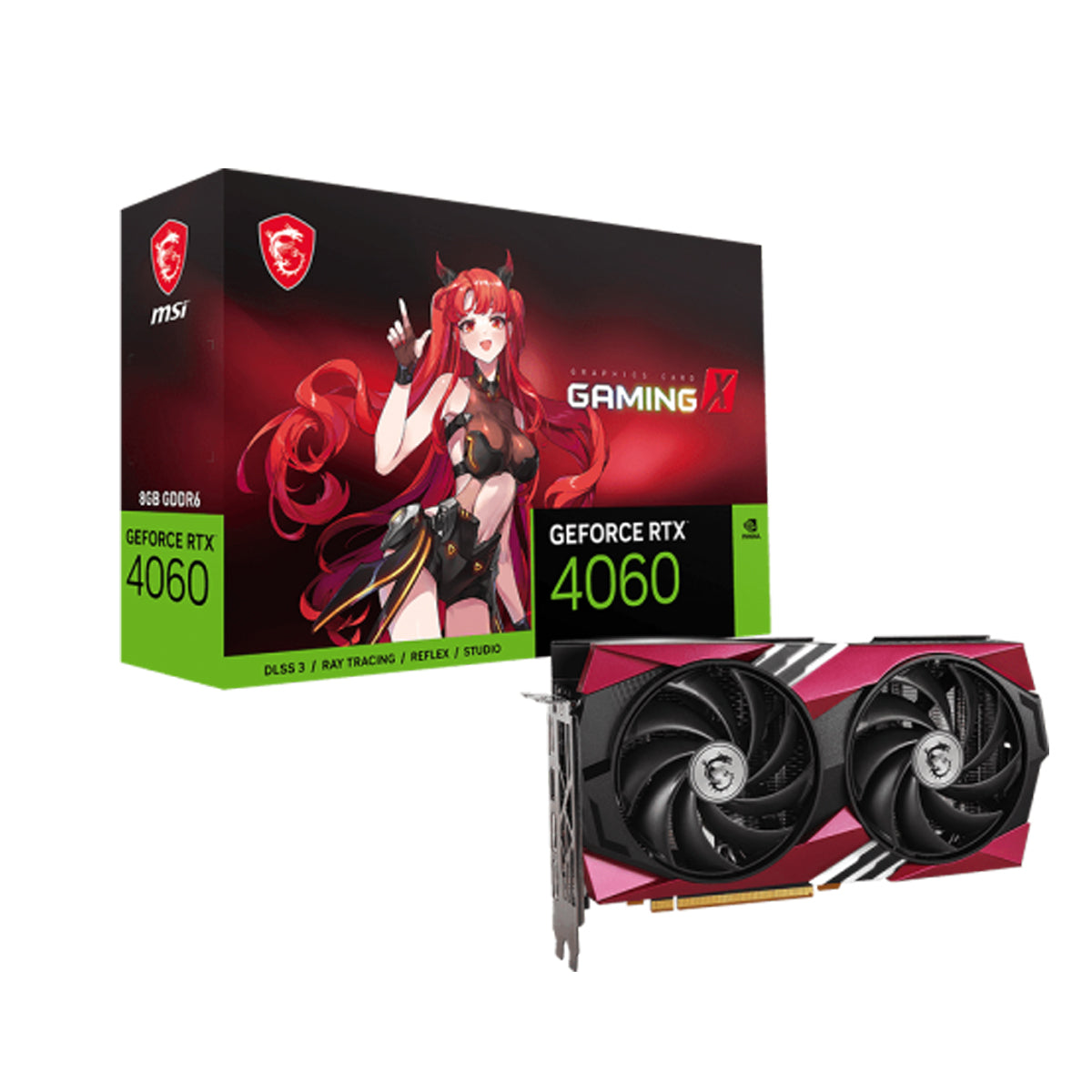 MSI Geforce RTX 4060 Gaming X 8GB Mlg Graphic Card