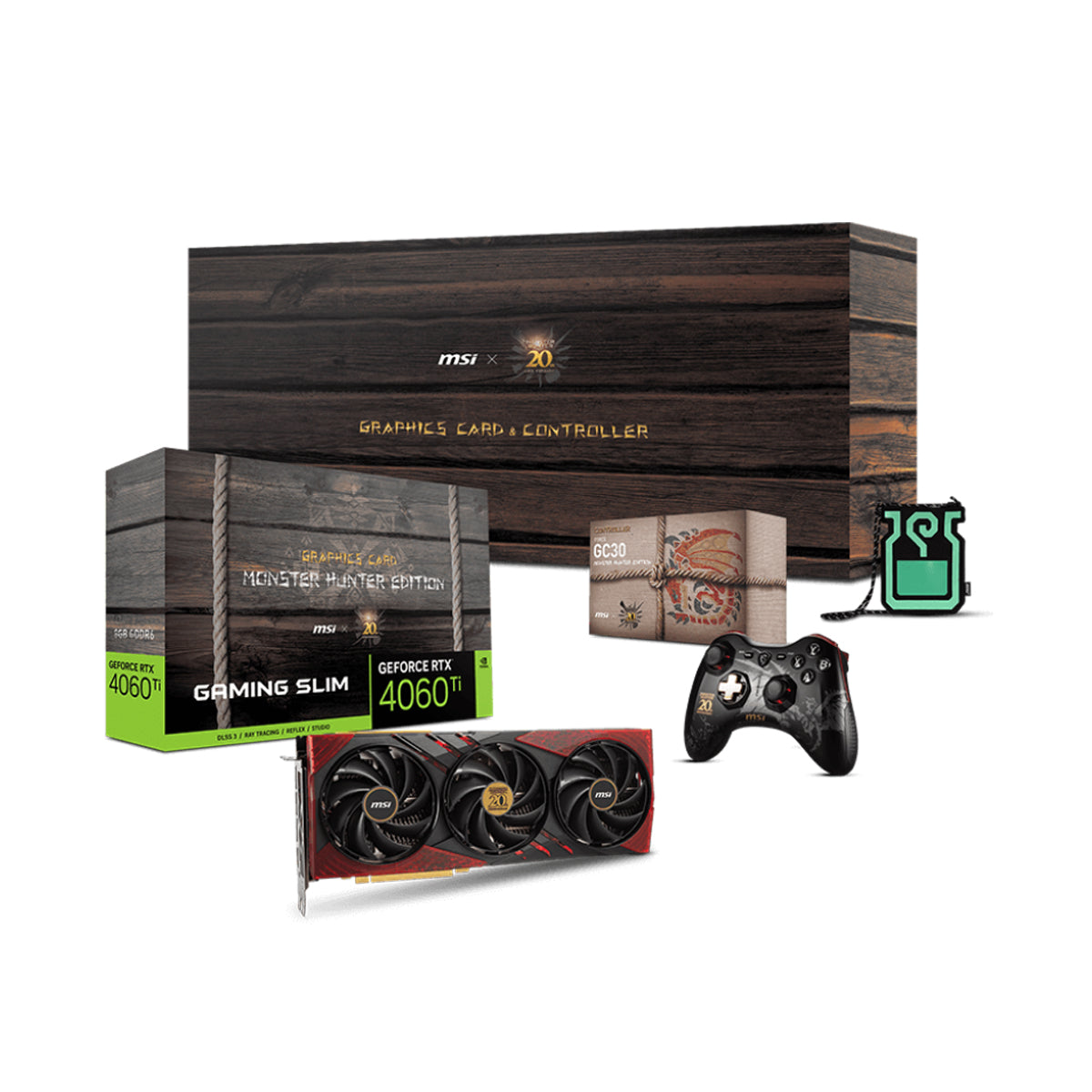 MSI Geforce RTX 4060 TI 8GB X Gc30 Monster Hunter Edition Graphic Card