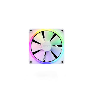 NZXT F120 RGB White- 120mm RGB Fans FDB Cooler Fan (RF-R12SF-W1)