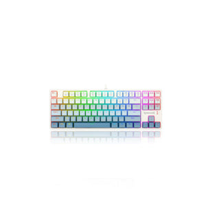 Redragon Cass K645W-GB-RGB Blue Switch RGB White-Blue Wired Mechanical Keyboard