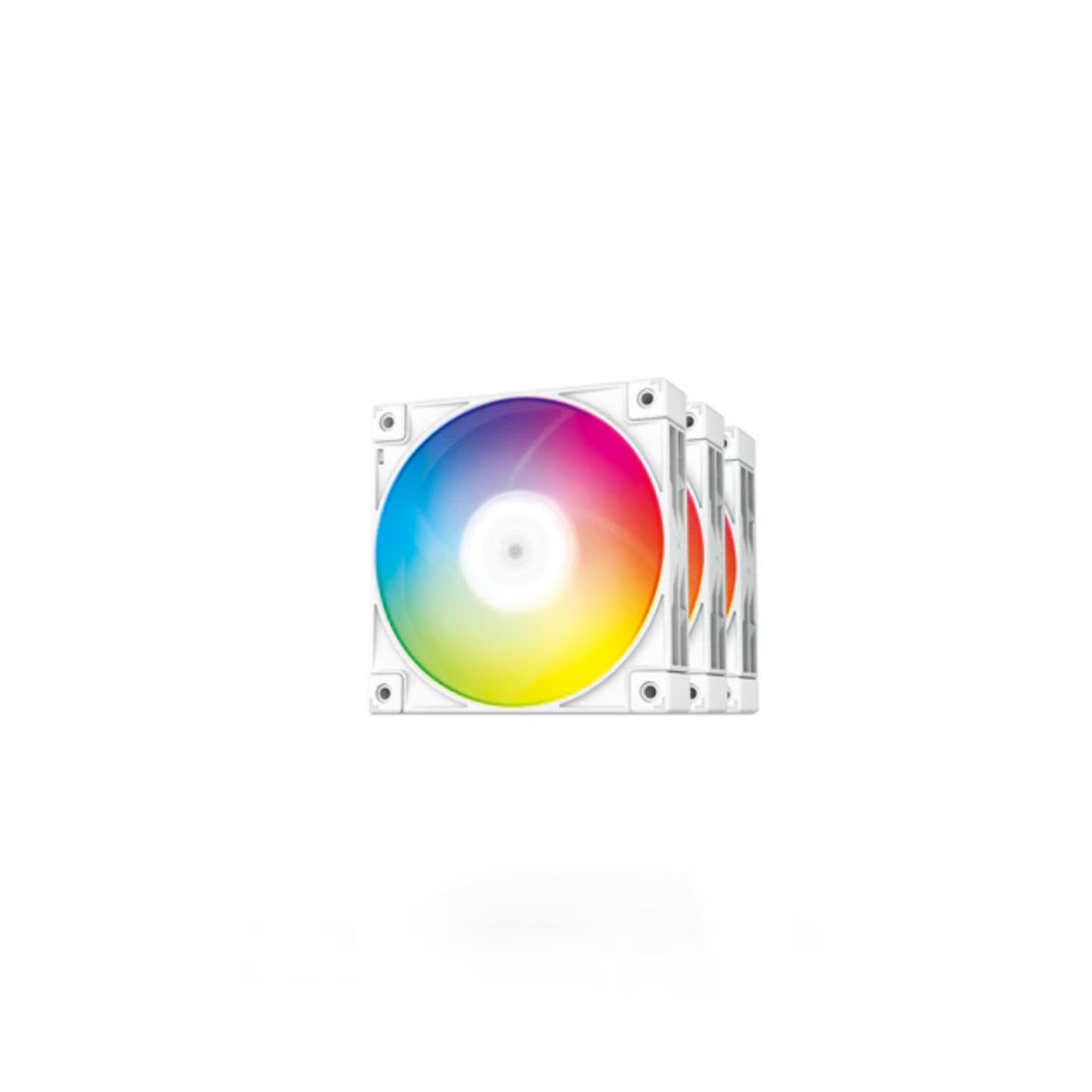 Deepcool FC120 3-in-1 White 120mm Cooler Fan (R-FC120-WHAMN3-G-1)