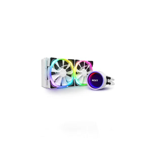 NZXT Kraken X53 RGB Matte White 240mm AIO CPU Cooler (RL-KRX53-RW) NZXT Kraken X63 RGB Matte White 280mm AIO CPU Cooler (RL-KRX63-RW)