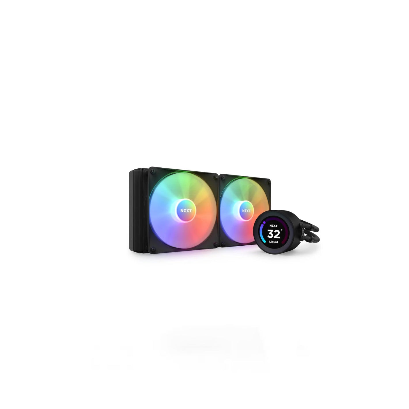 NZXT Kraken Elite RGB 280mm Black LCD Display 60Hz CPU Cooler (RL-KR28E-B1)