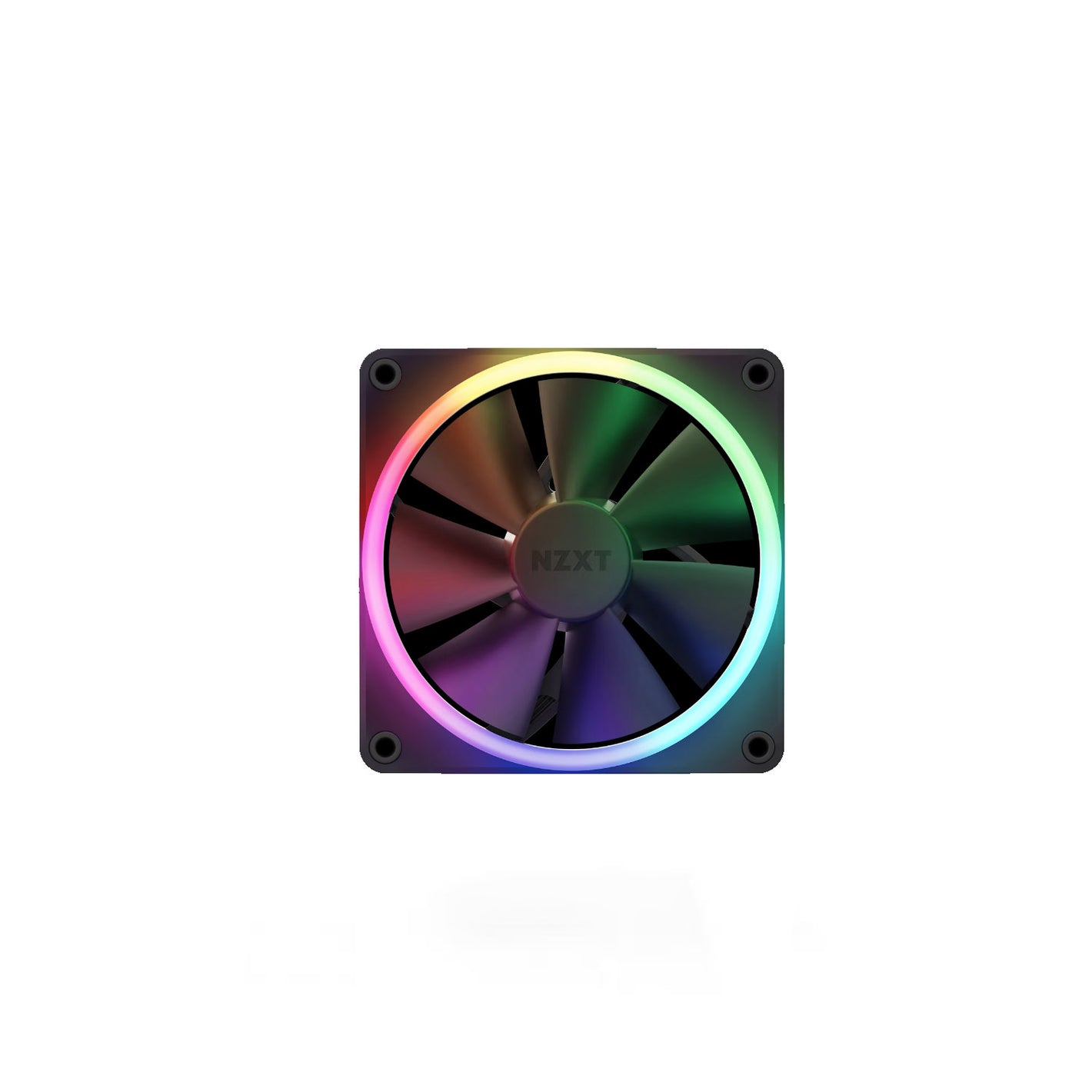 NZXT F120 RGB Black 120mm RGB Fans FDB Cooler Fan (RF-R12SF-B1)