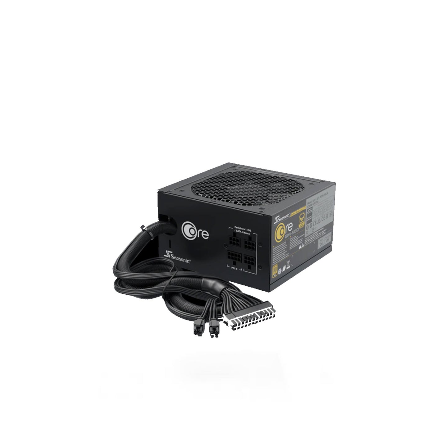 Seasonic Core GM-500 500W 80 Plus Gold Semi-Modular Power Supply (SSR-500LM)