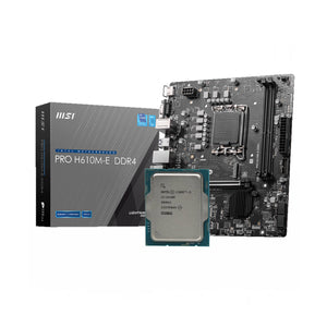 Intel Core i3-14100 + MSI PRO H610M-E DDR4 Bundle