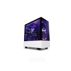 NZXT H510 Elite Matte White Premium Compact Mid-Tower Casing (CA-H510E-W1)