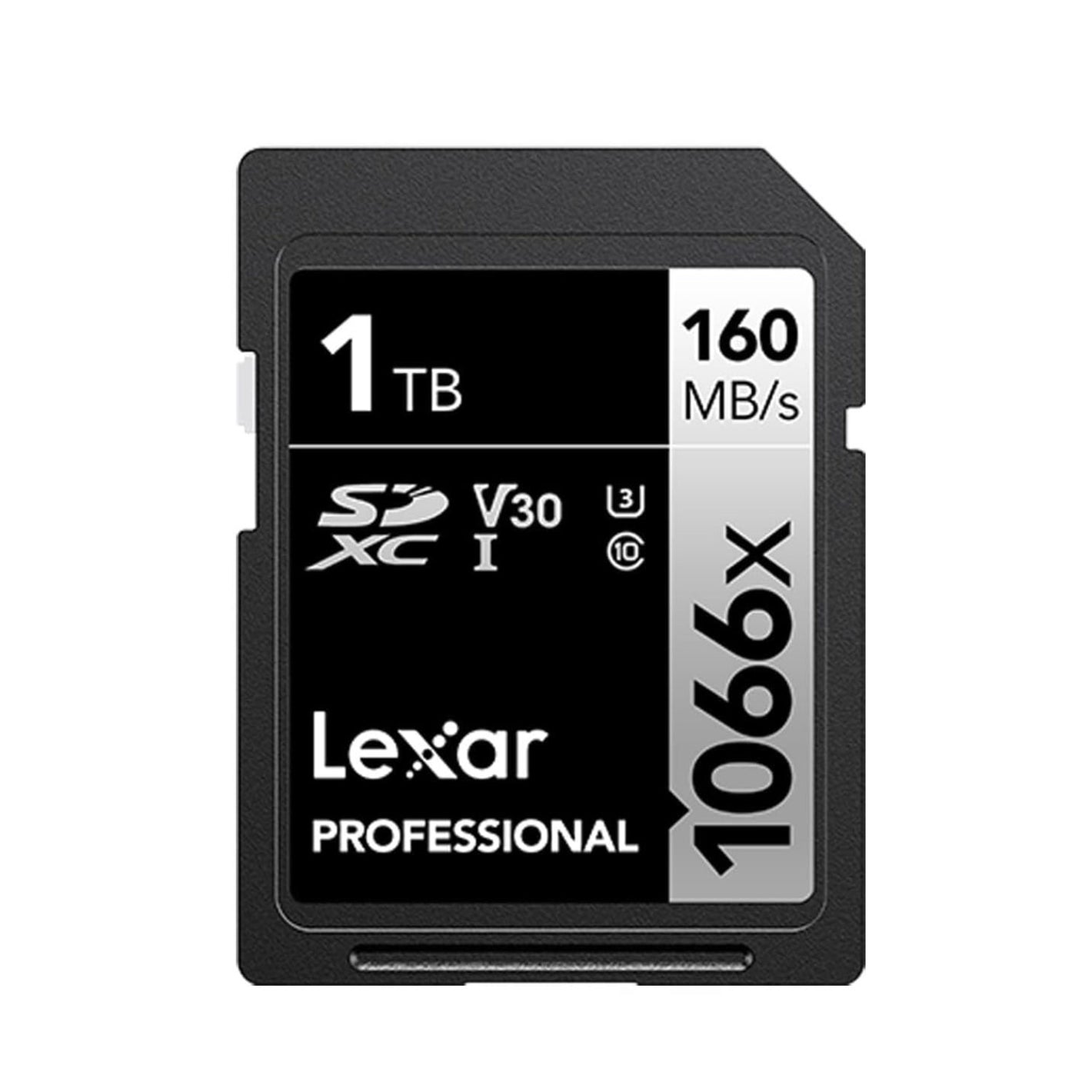 Lexar Professional 1066x SDHC/SDXC UHS-I 1TB Memory Card (LSD1066001T-BNNNG)