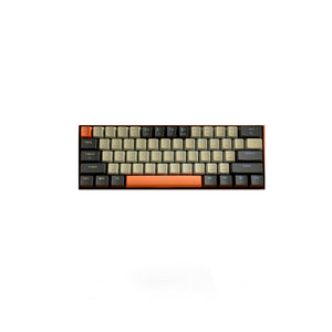 Redragon Caraxes PRO K644CGO-RGB-PRO 61 Keys Red Switch 3-Mode Cream-Gray-Orange RGB Mechanical Keyboard