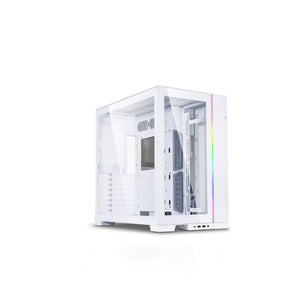 Lian Li 011D Evo XL White Full-Tower 4mm Dual-Chamber Tempered Glass Casing (011DEXL-W)