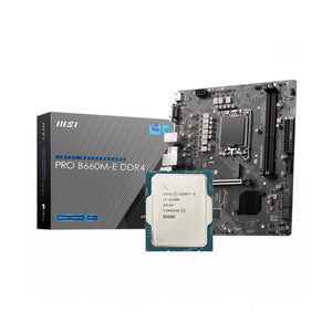 Intel Core i3-12100F + MSI PRO B660M-E DDR4 Bundle