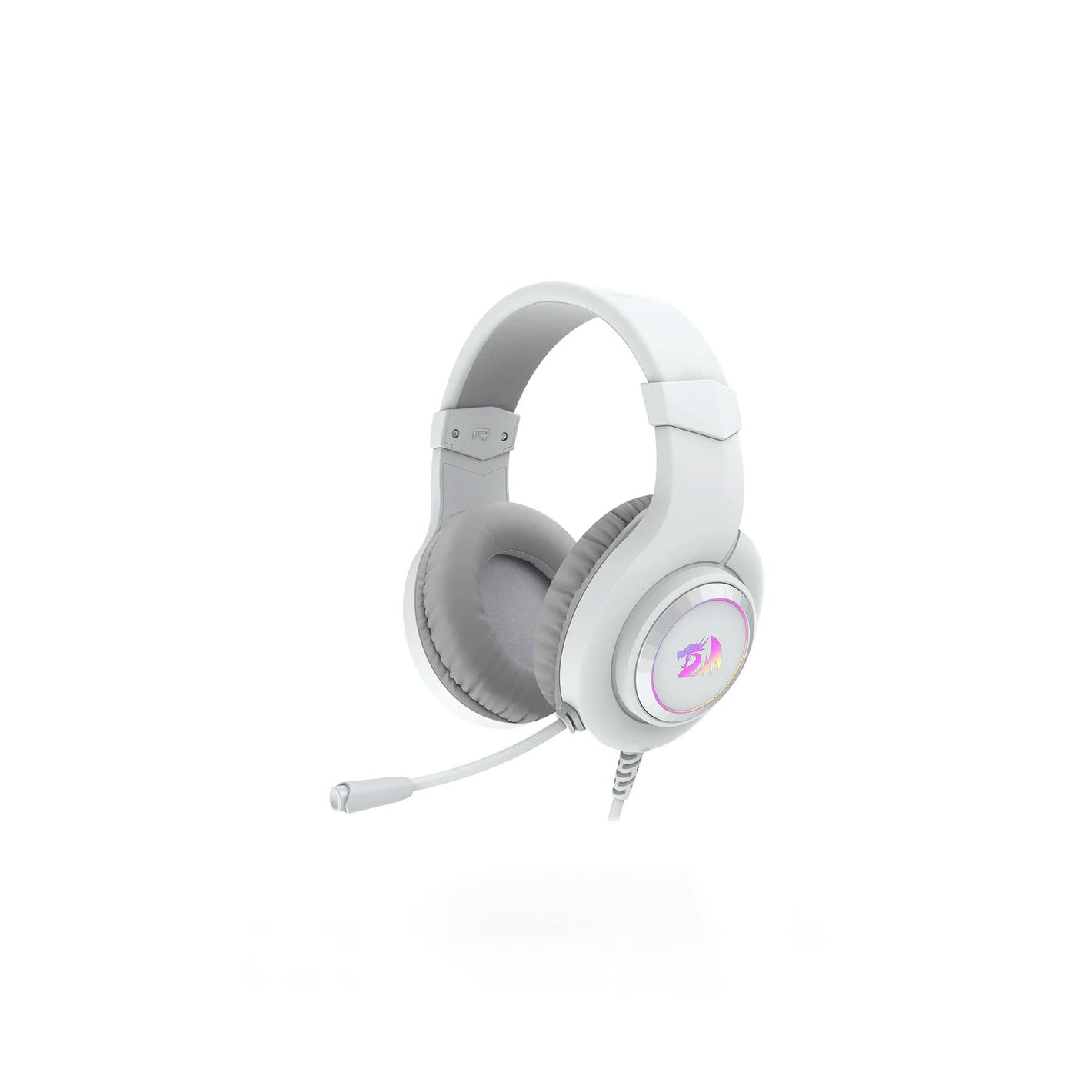 Redragon H371W RGB Hylas White Gaming Headset
