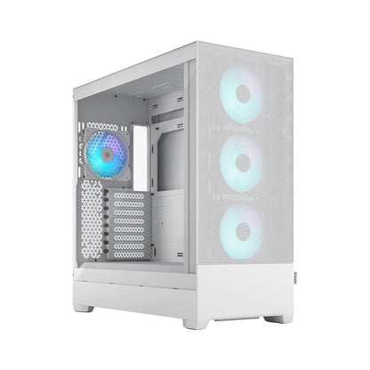 Fractal Pop XL Air RGB White TG Clear Tint (FD-C-POR1X-01)