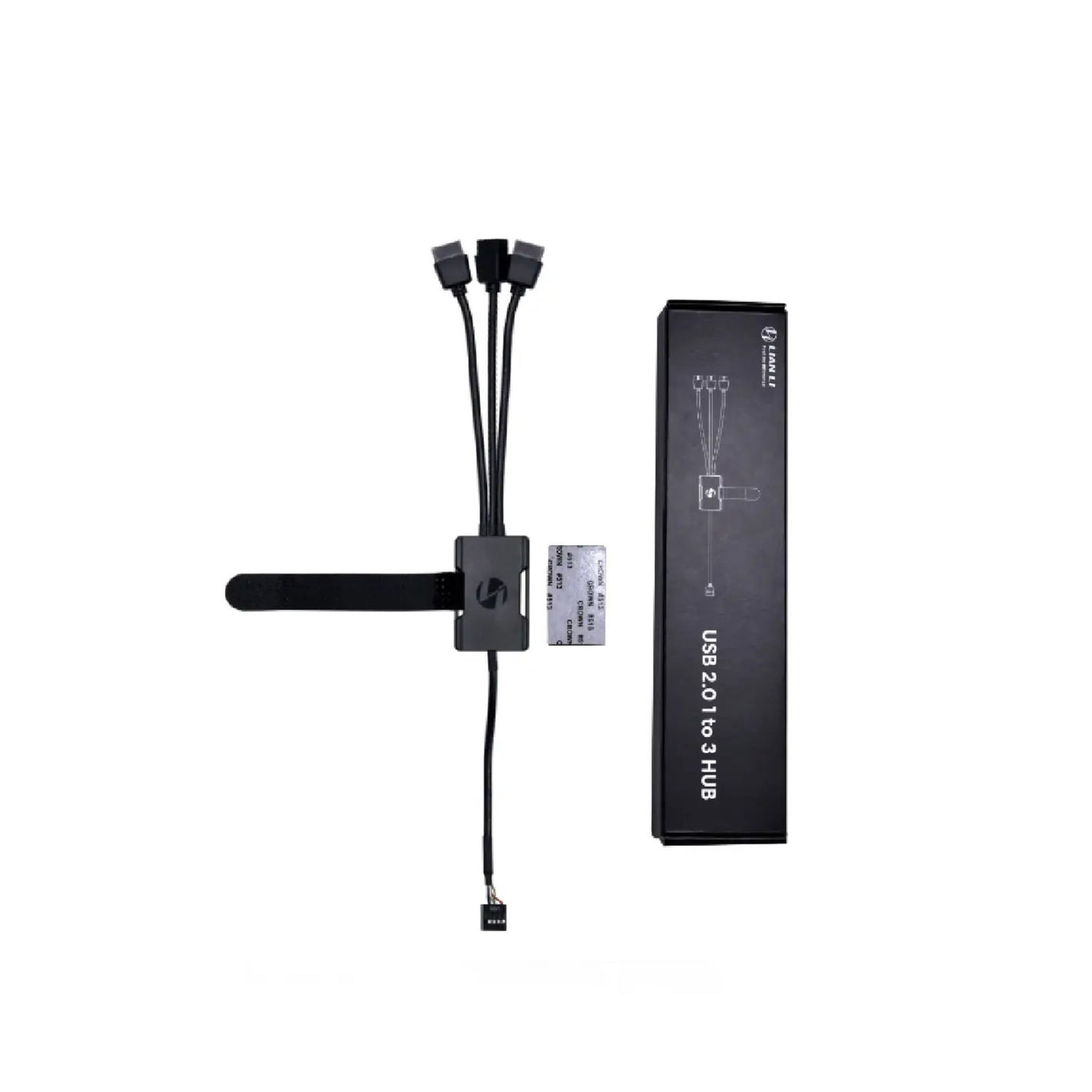 Lian Li USB 2.0 1-to-3 Hub (G89.PW-U2HB)