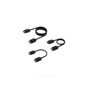 Corsair iCUE Link Cable Kit w/ Straight Connectors, Black (CS-CL-9011118-WW)