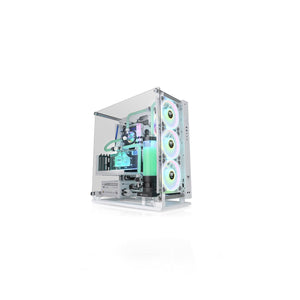 Thermaltake Core P3 Pro TG Snow Mid Tower Open Frame Mid Tower Casing (CA-1G4-00M6WN-09)