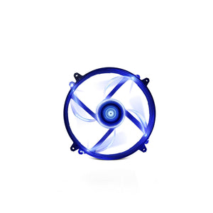 NZXT FZ 200 Wide Blue LED Fan with Sleeved-Cable (RF-FZ20S-U1)