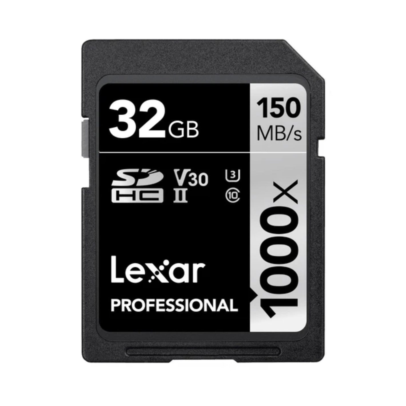 Lexar Professional 1000x U3 SDHC/SDXC RW 32GB Memory Card (LSD32GCBNA1000)