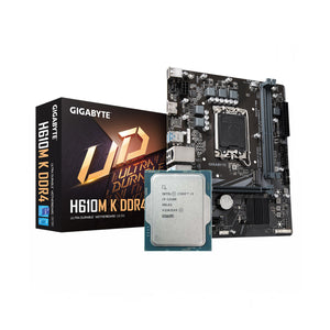 Intel Core i3-12100 + GIGABYTE H610M-K DDR4 Bundle