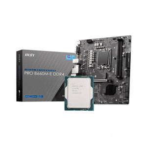 Intel Core i7-12700 + MSI PRO B660M-E DDR4 Bundle