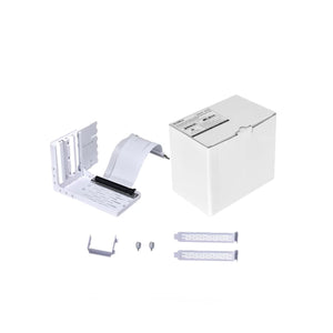Lian Li Vertical GPU Bracket Kit with Gen 4 Riser White Odyssey X (VG4-4-V2W)